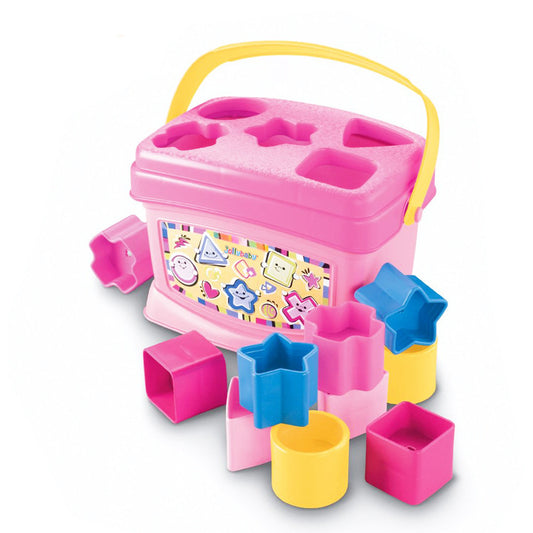 Boite de blocs plastiques apprentissage formes et coordination