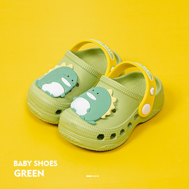 Chaussures perforées style crocs pour bébé et enfants chaussons d'été souples