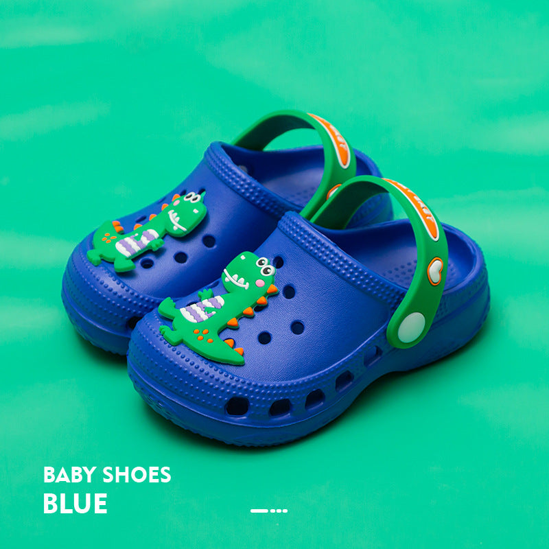 Chaussures perforées style crocs pour bébé et enfants chaussons d'été souples