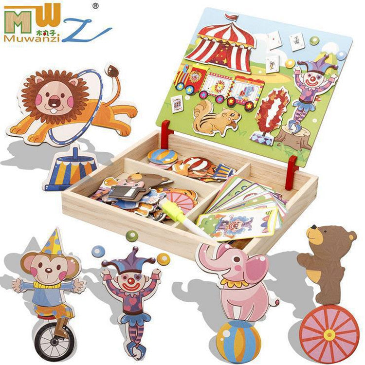 Coffret educatif magnetique Differents themes