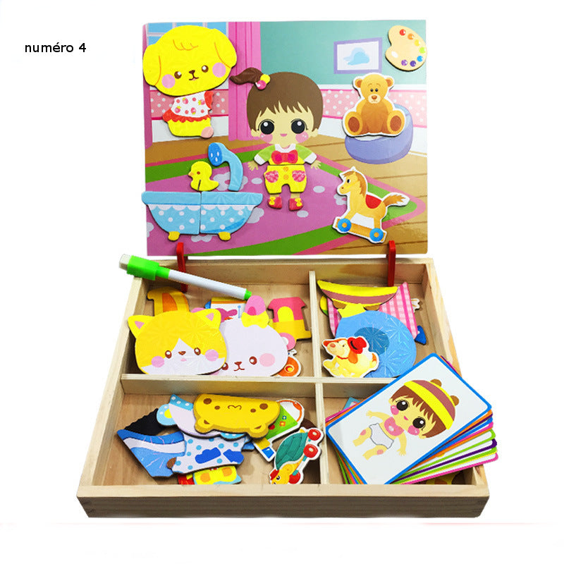 Coffret educatif magnetique Differents themes