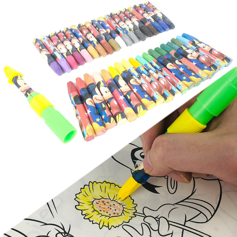 Crayons de couleurs lavables pour enfant stylo pastel