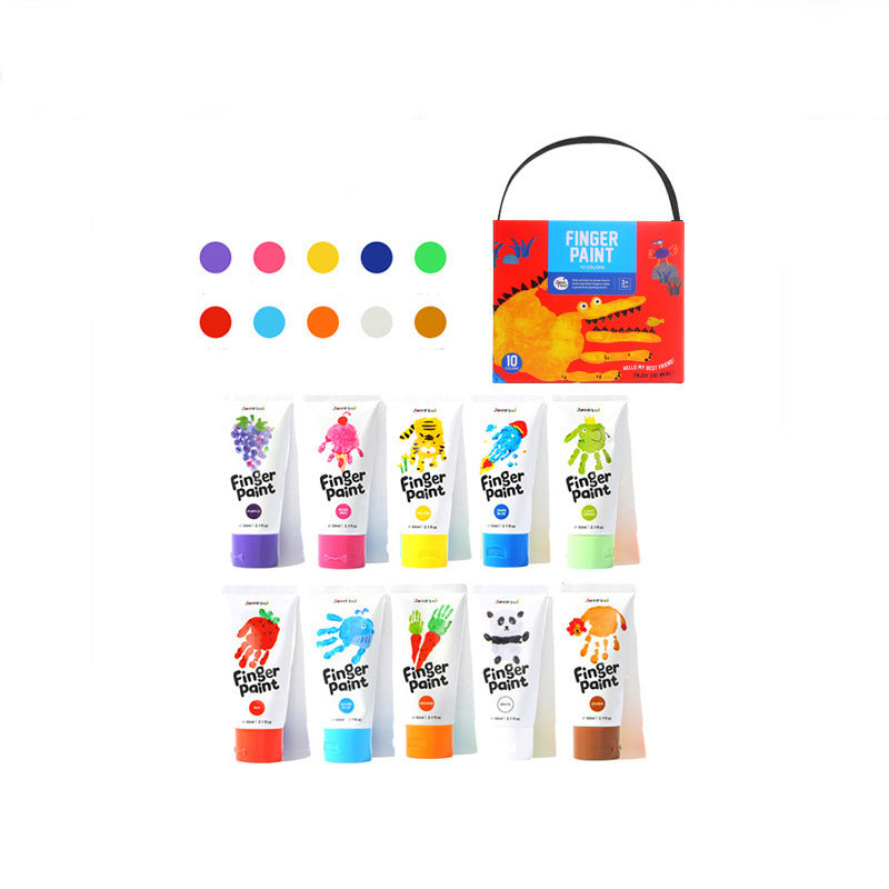 Kit Peinture au doigts pour bébés enfants activité artistique pour jeunes