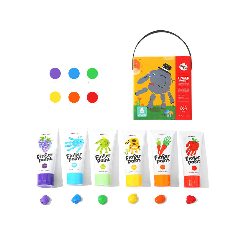 Kit Peinture au doigts pour bébés enfants activité artistique pour jeunes