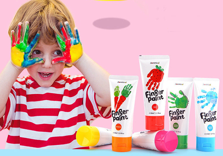 Kit Peinture au doigts pour bébés enfants activité artistique pour jeunes