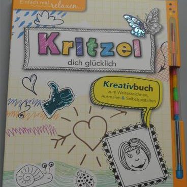 Kritzeil dich glücklich (Einfach mal relaxen) - stylo inclus