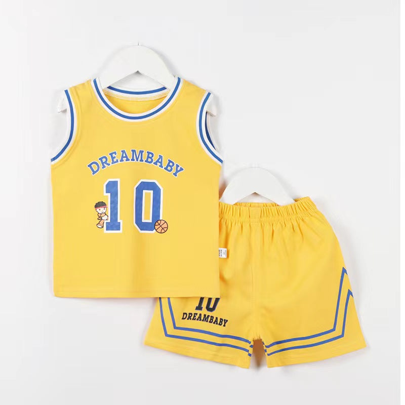 Maillot et short de basket pour garçon