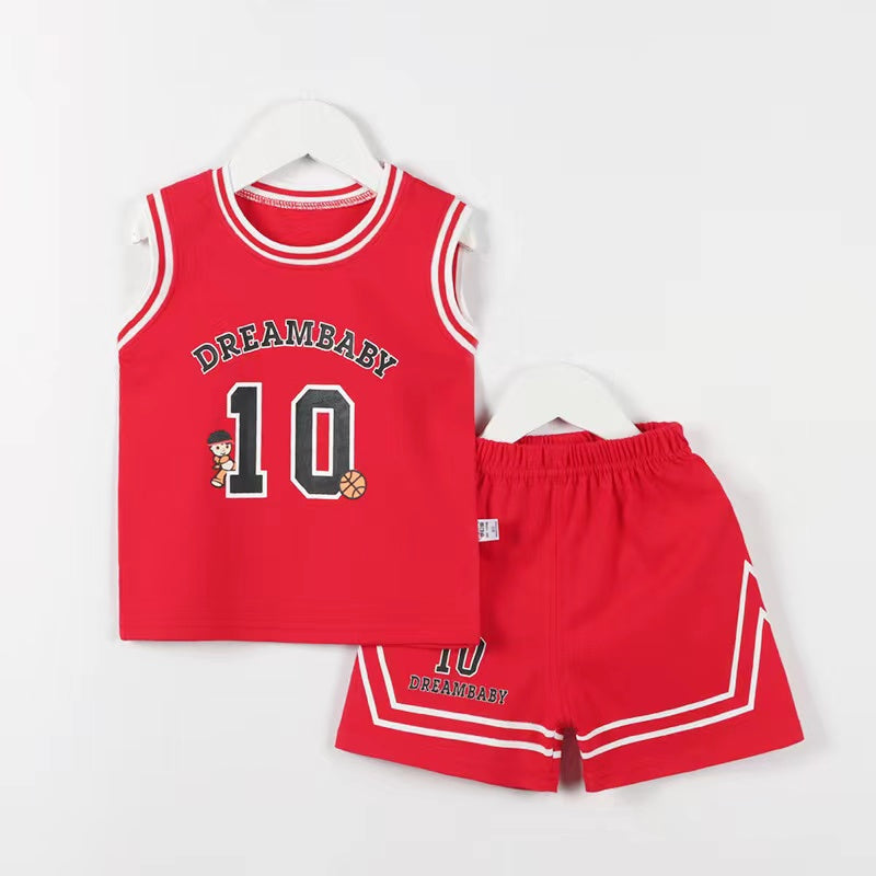 Maillot et short de basket pour garçon