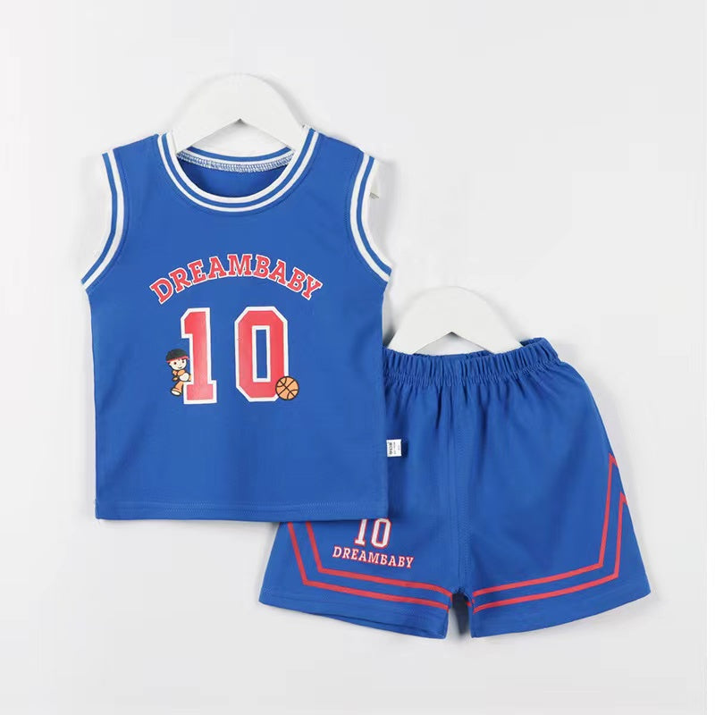 Maillot et short de basket pour garçon