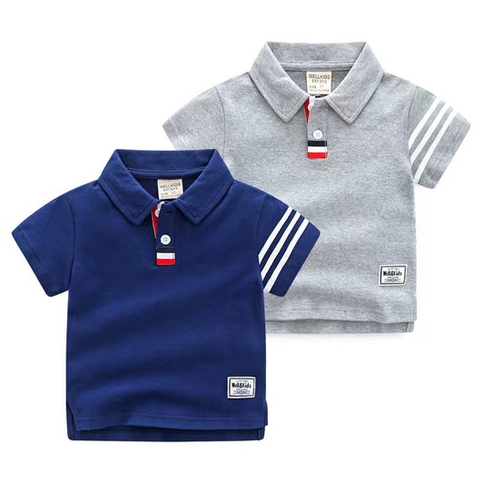 Polo en coton manches courtes enfant garçon