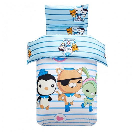 Set de draps complet pour lit d'enfant housse taie drap