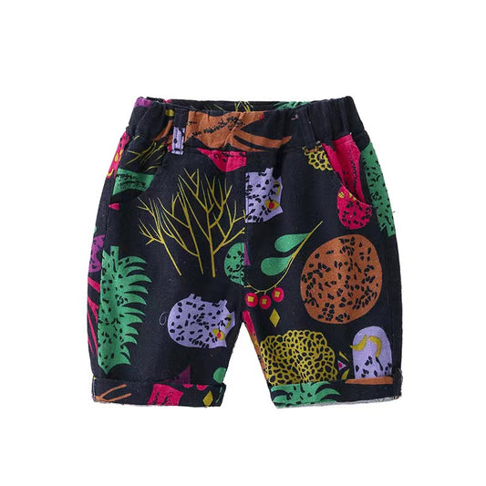 Short fantaisie en coton unisex enfant