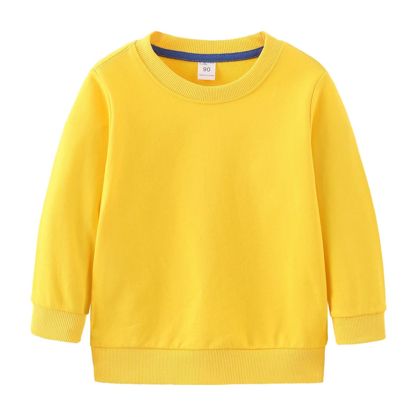 Sweatshirt classique uni pour enfant