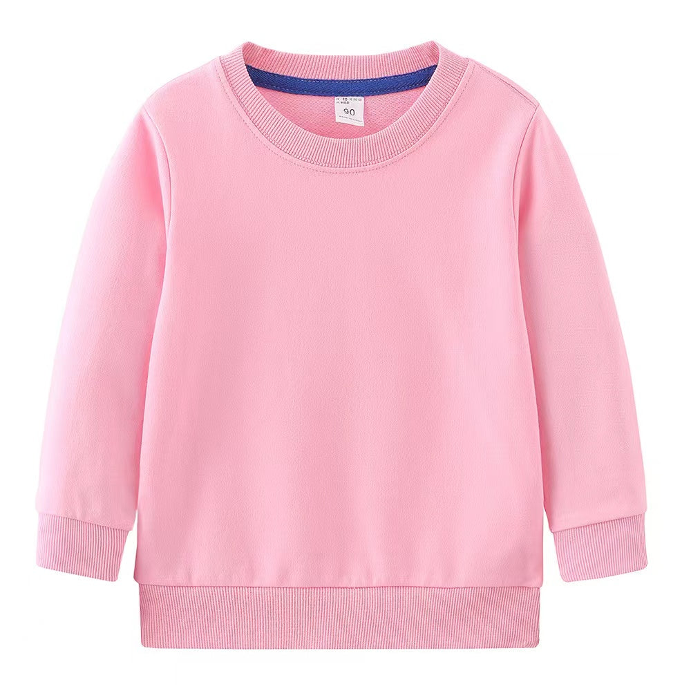 Sweatshirt classique uni pour enfant