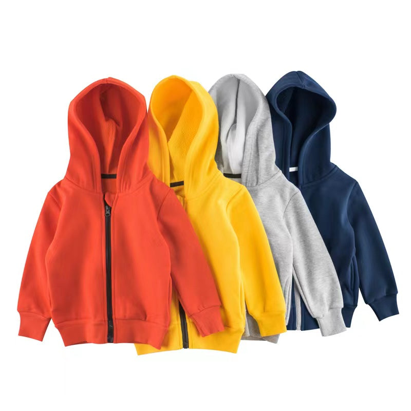 Veste sweatshirt à capuche pour garçons et filles