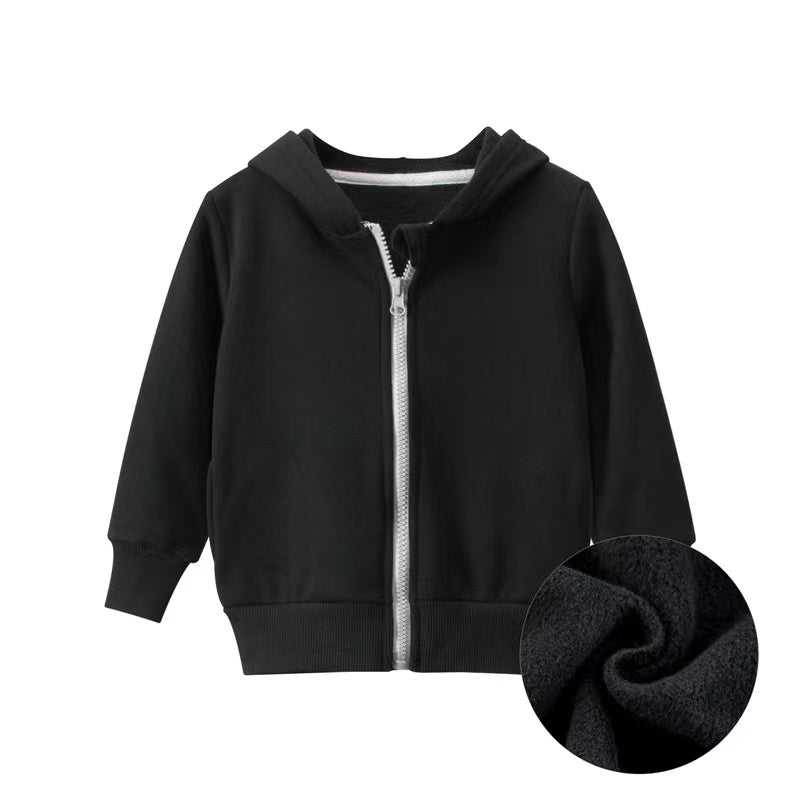 Veste sweatshirt à capuche pour garçons et filles