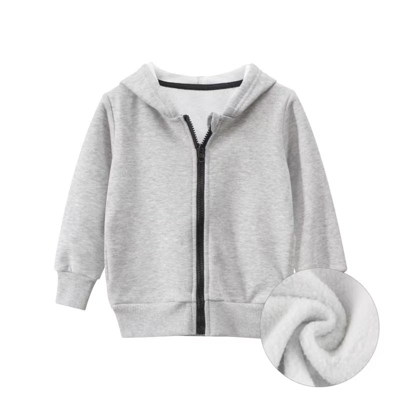 Veste sweatshirt à capuche pour garçons et filles