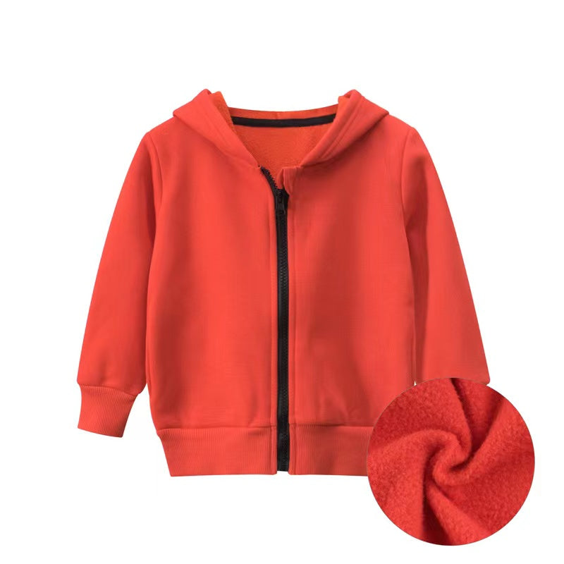 Veste sweatshirt à capuche pour garçons et filles