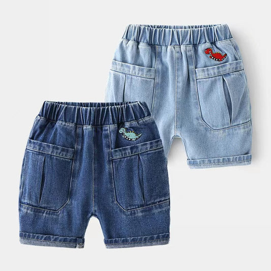 Short denim petit garçon